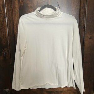 Talbots white turtle neck - XL
